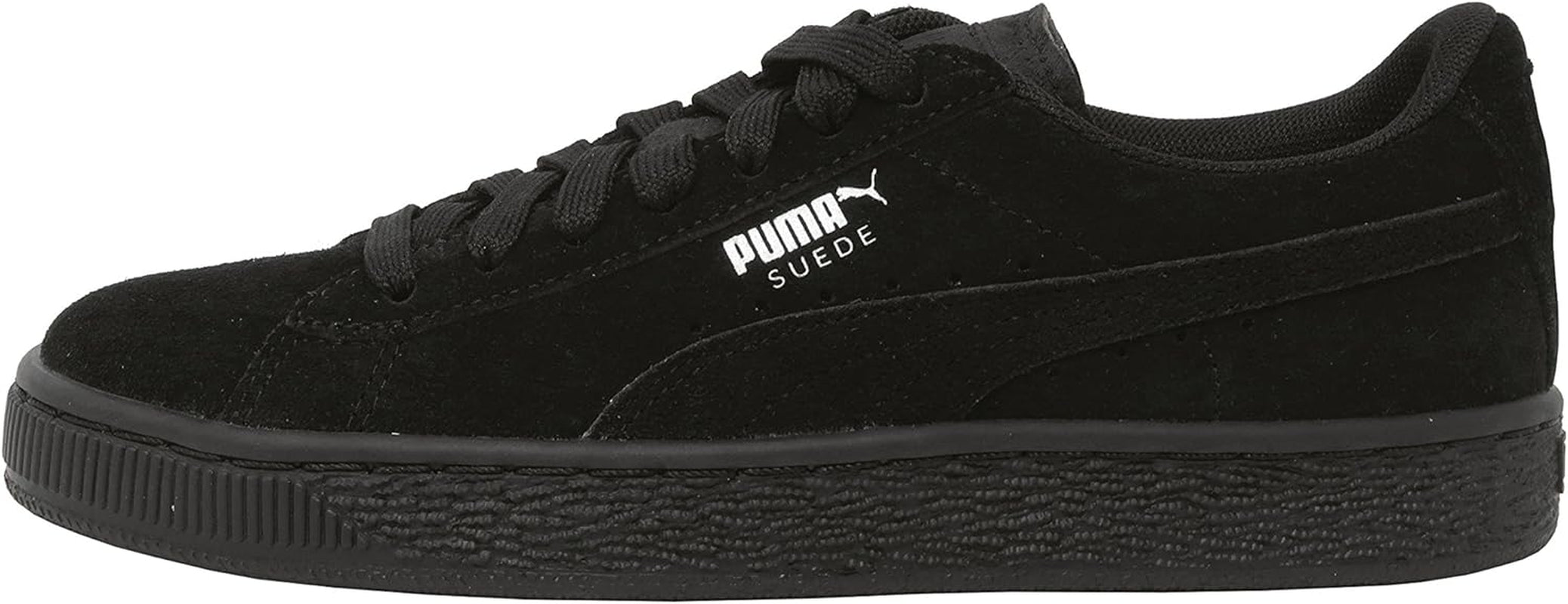 Suede Black Shoes Juniors Big Kids/Women Sneakers Boys/Girls